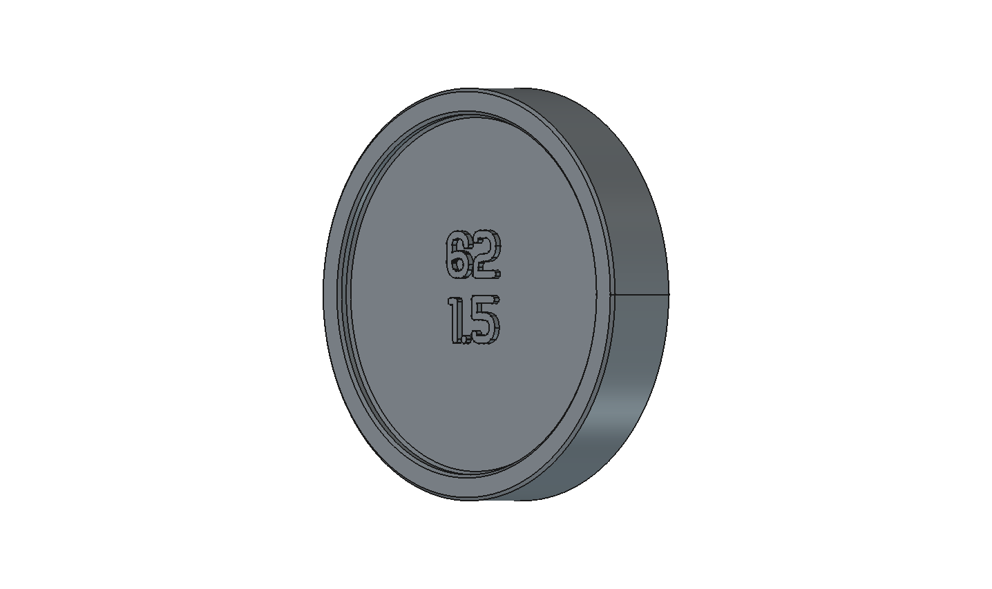 SAE 62 Disk 1-1/2"