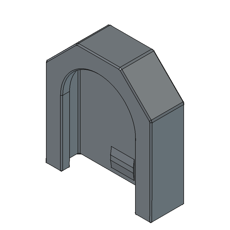 SAE 61 Slide Cover 3/4"