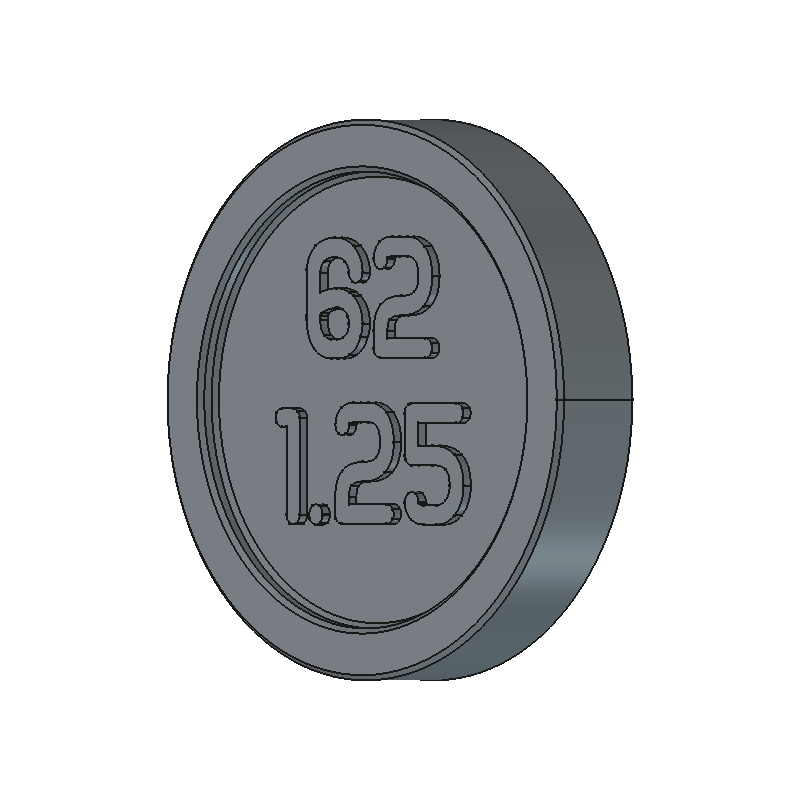 SAE 62 Disk 1-1/4"