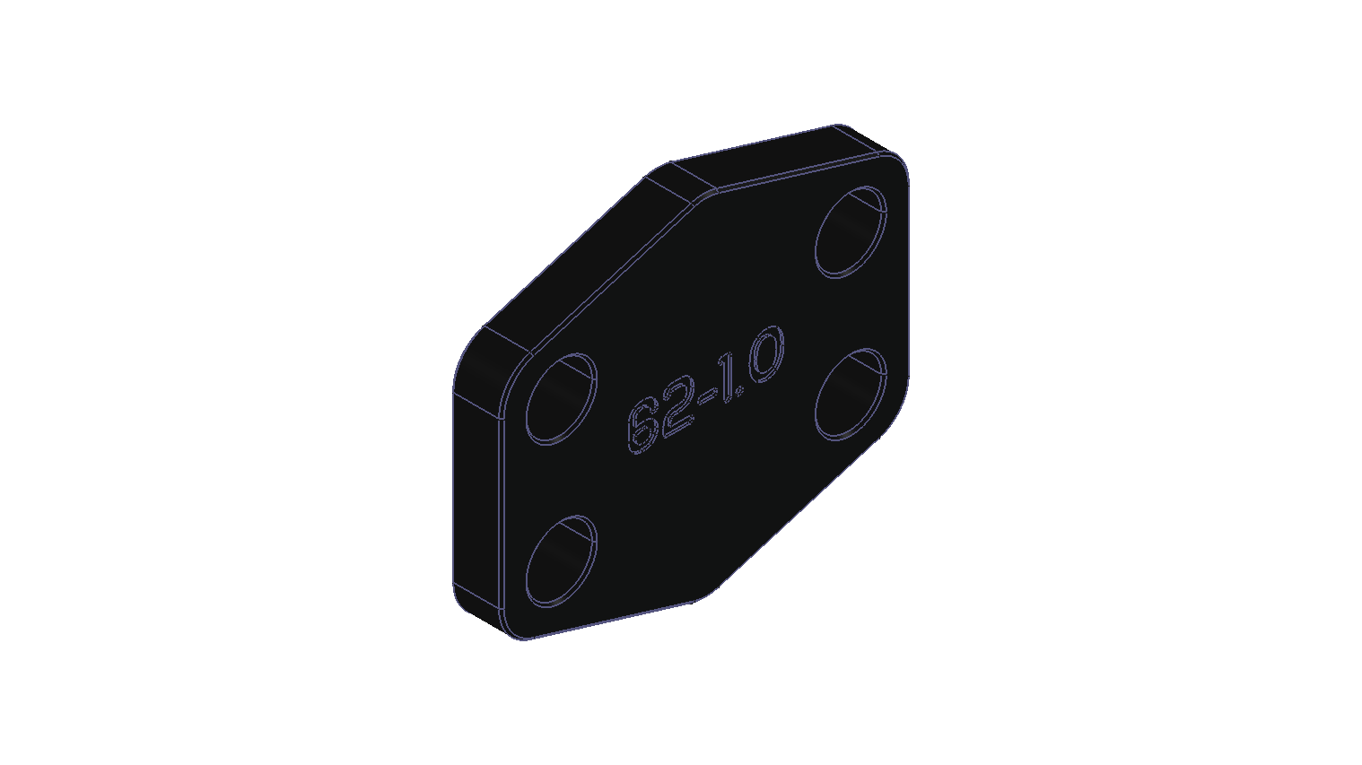 SAE 62 Bolt Cover 1"