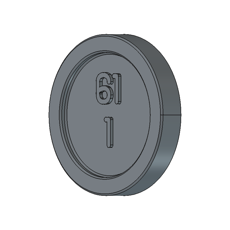 SAE 61 Disk 1"